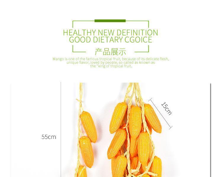 Simulation Fruit Vegetable String Artificial Fruits Foam Model Farmhouse Hotel Hanging Photography Prop Pendant for Decoration