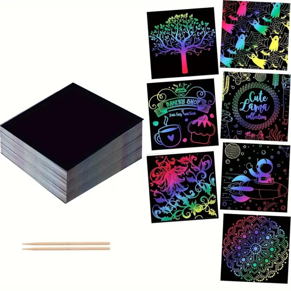 Magic Scratch Paper Activity