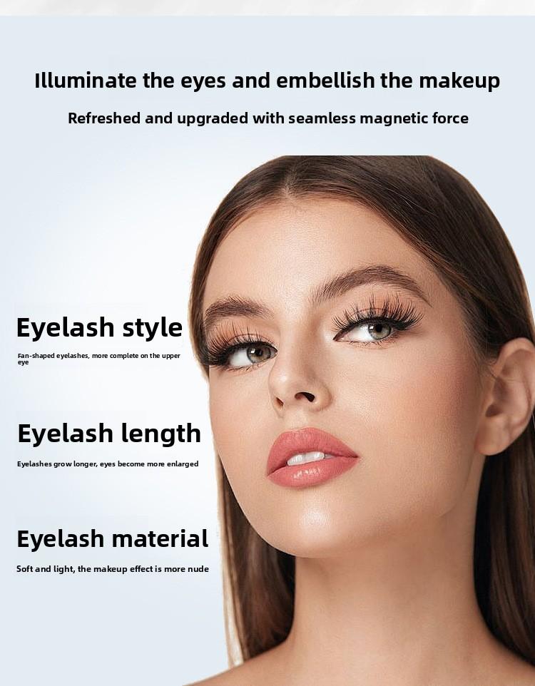 Magnetic Eyelashes Kit - Camellia Style All-in-One Case