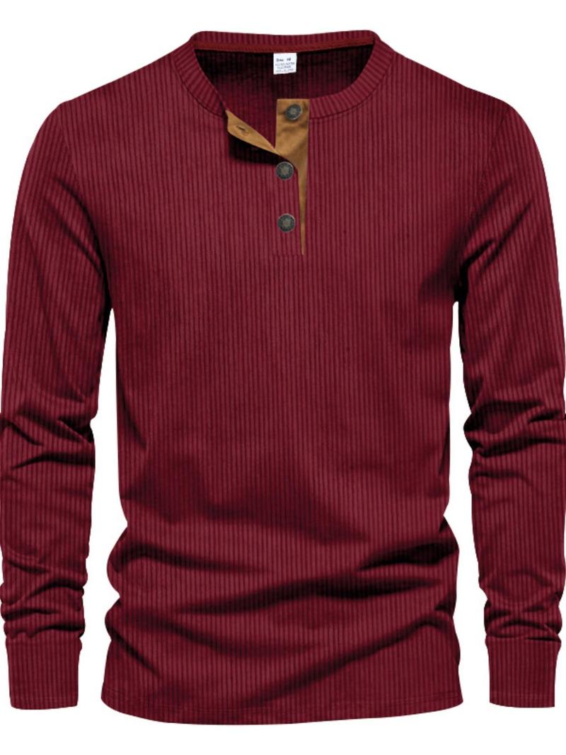 Men's Regular Fit Patchwork Print Half Zip Up Corduroy Sweatshirt, Casual Cozy Sweatshirt, Casual Comfy Long Sleeve Collared Pullover for Spring & Fall, Fashion Men's Top for Daily Wear, Hoodie