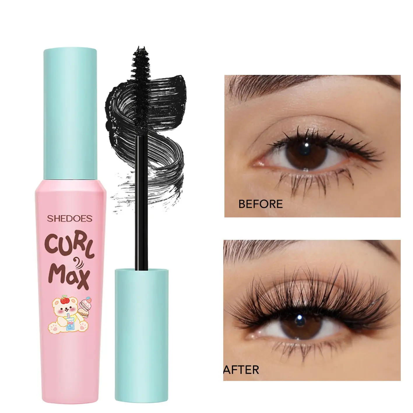 Waterproof Mascara, Volumizing & Lengthening, Long-Lasting Natural Look, Easy Application, Daily Use, Versatile Lash Enhancer