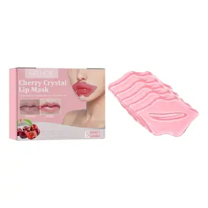 Cherry Crystal Lip Balm with Glycerin - Hydrating, Creamy, Moist, Conditioning Packet Lip Treatments