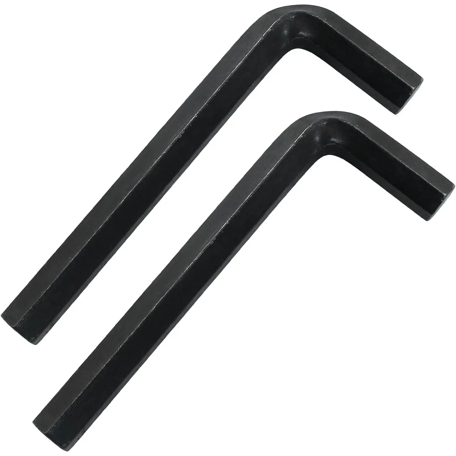 2 count Black 12mm Hex Key Wrench, Small Allen key Wrench, L Shaped Hexagon Hex Key Spanner Set Hexagon   Repairing Tool for Repairing , Furniture