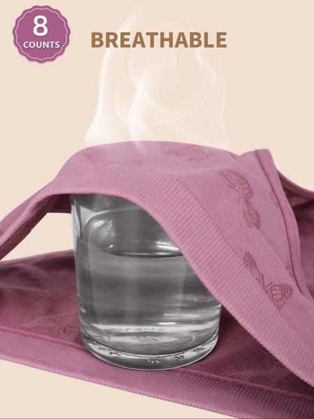 Women's Butterfly Shaped Panties, Soft Comfortable Fitted Underwear, High Quality Skin-Friendly Printed Triangle Briefs, Pack of 8