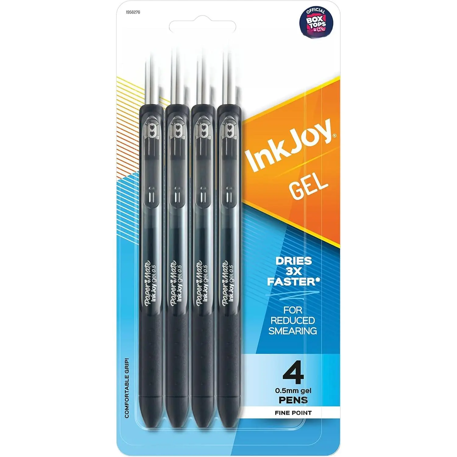 InkJoy Gel Ink Pens - Fine Tip, Black, 4 Count