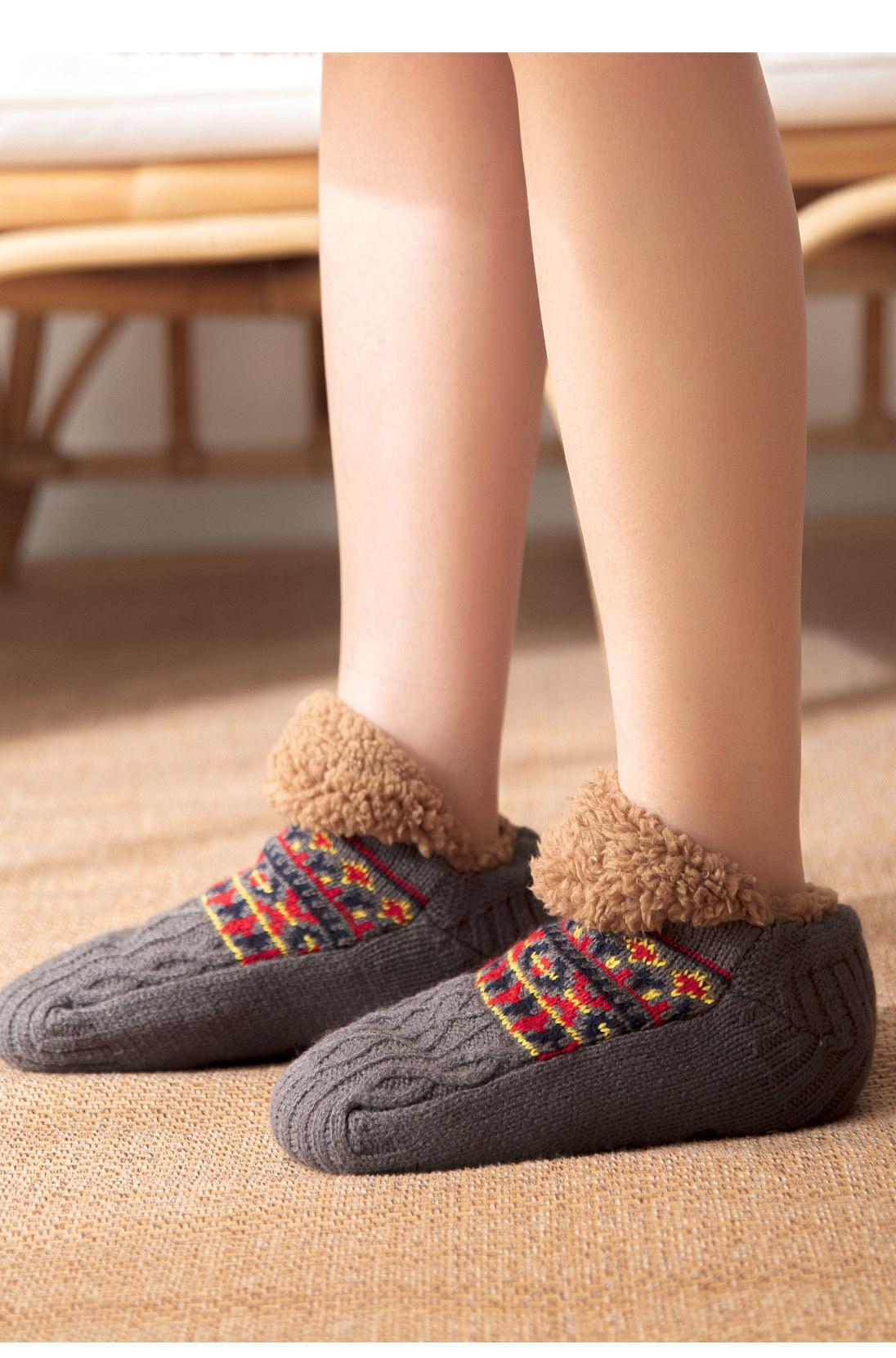 Super Warm Non-Slip Winter Floor Socks Velvet Slippers Sleep Socks for Women Men Snow Carpet Home Wear Super Warm Non-Slip Winter Floor Socks Velvet Slippers Sleep Socks for Women Men Snow Carpet Home Wear
