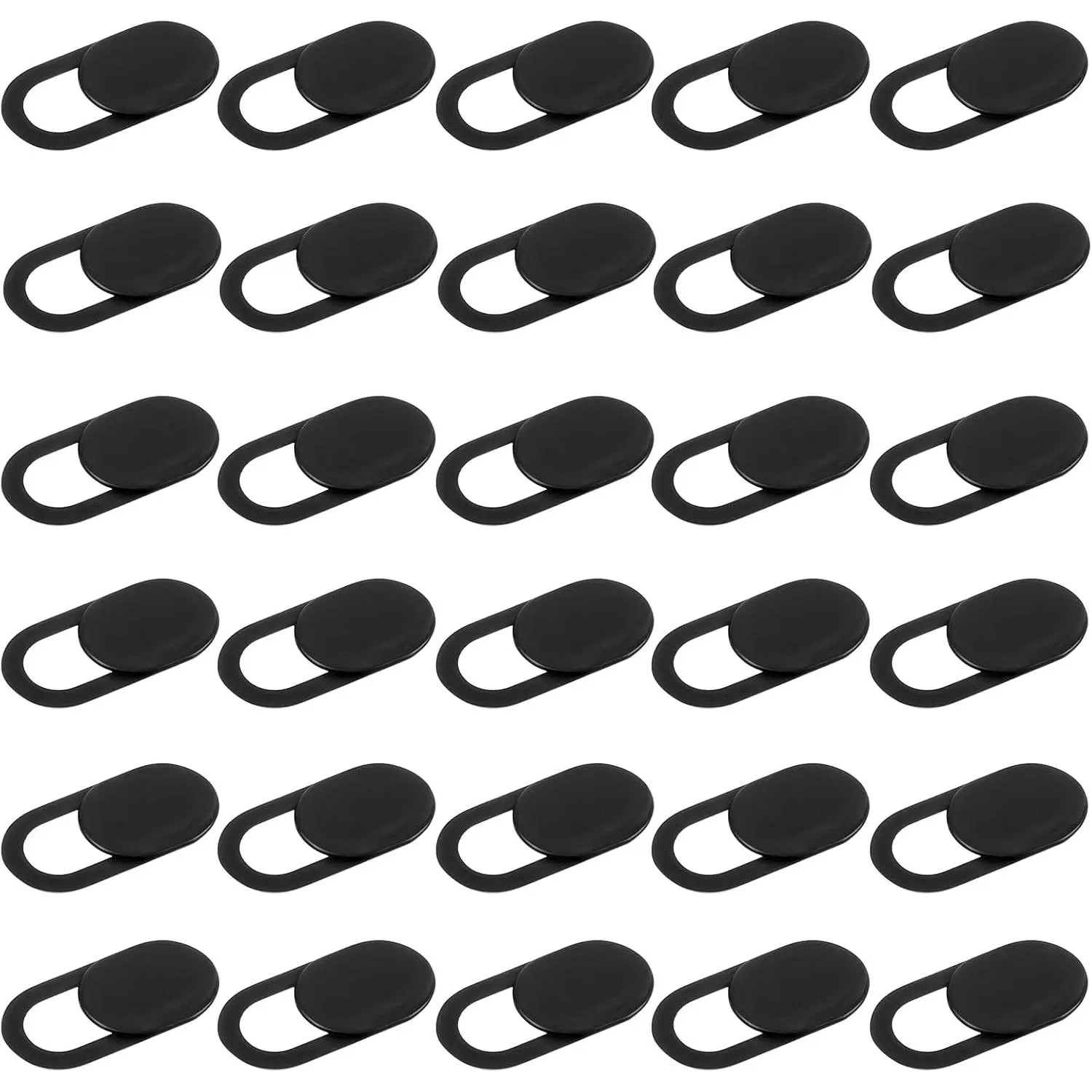 30 count Webcam Cover, Camera  Cover Slide, Phone Laptop Camera  Cameras Covers Slide, Webcam Covers for Laptops Protect Your   Fits  Laptop, Desktop, Smartphone