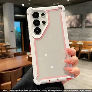 Four-Point Shockproof Transparent Phone Case, Compatible with Samsung Galaxy S26 S26 Ultra S25 Plus S25 Ultra S24 Ultra S23 Ultra S22 Ultra