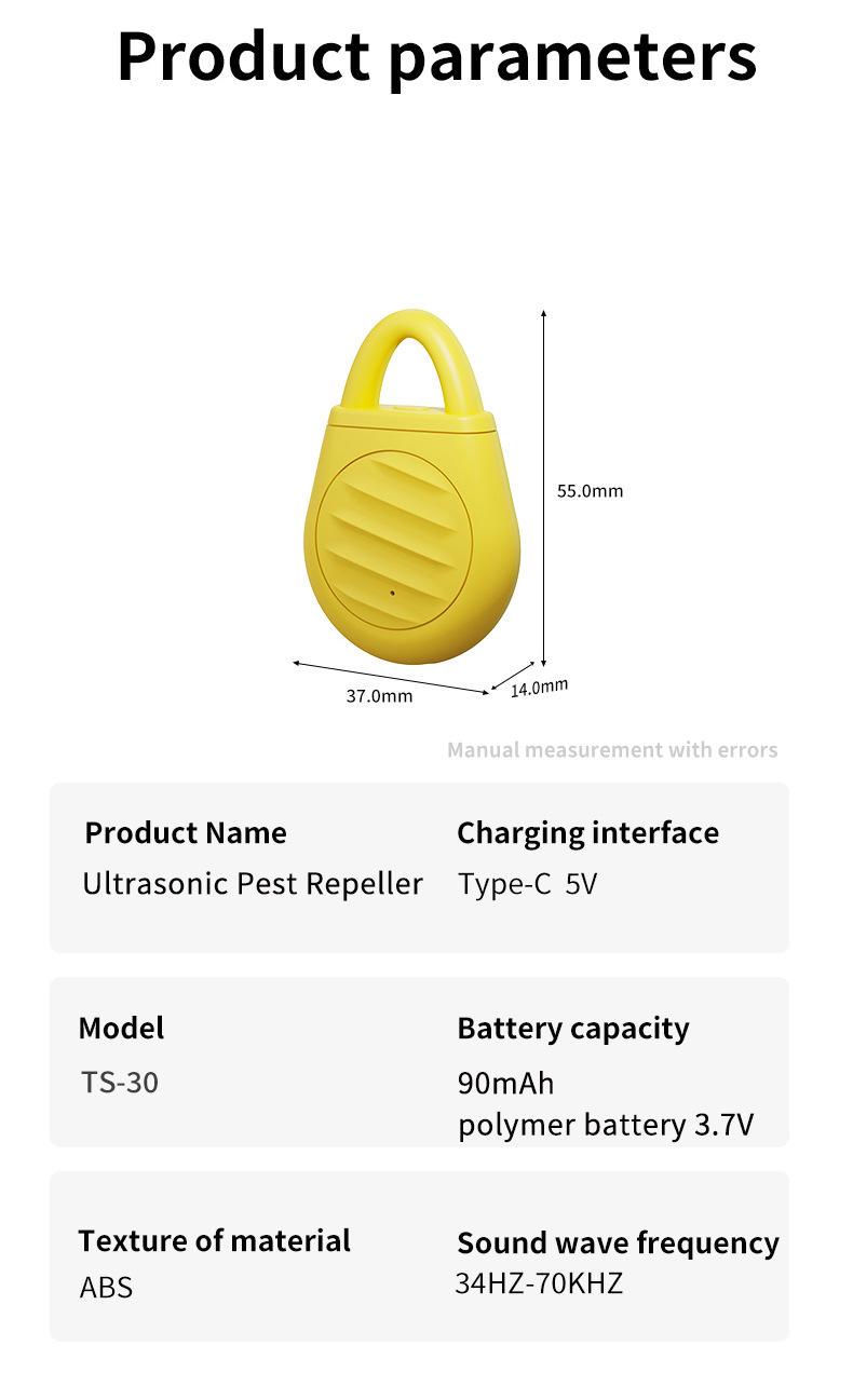 Outdoor new ultrasonic bird repelling artifact, special pigeon repelling bird repelling device for home balcony
