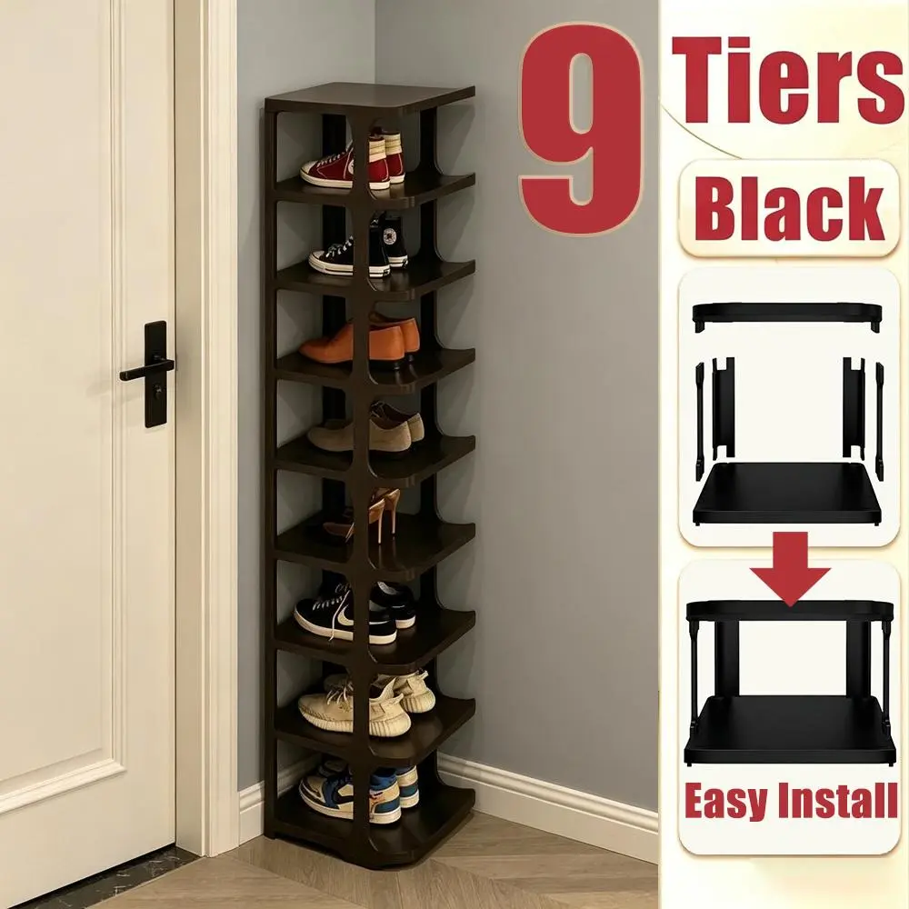 Tall Standing Multi-Tiered Footwear Organizer, Classic Detachable Shoe Display Shelf for Home & Closet – Sports & Outdoor Fan Shop Basketball Gear Storage