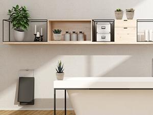 Artificial Succulent Plants Potted, Assorted Decorative Faux Succulent Potted Fake Cactus Cacti Plants with Pots, Set of 5