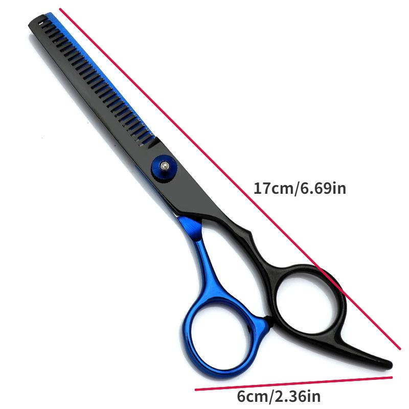 11Pcs Professional Hair Cutting Scissors Hairdressing Stainless Steel Haircut Thinning Shears Kits For Women Men Pets