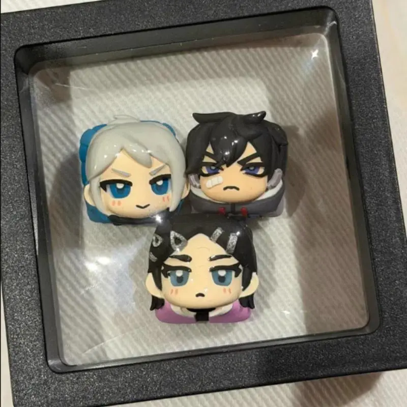 Valorante Anime Keycaps Jett Personalized Custom Keycaps for Mechanical Keyboard Caps ESC Keys DIY Resin Key Caps PC Gamer Gifts