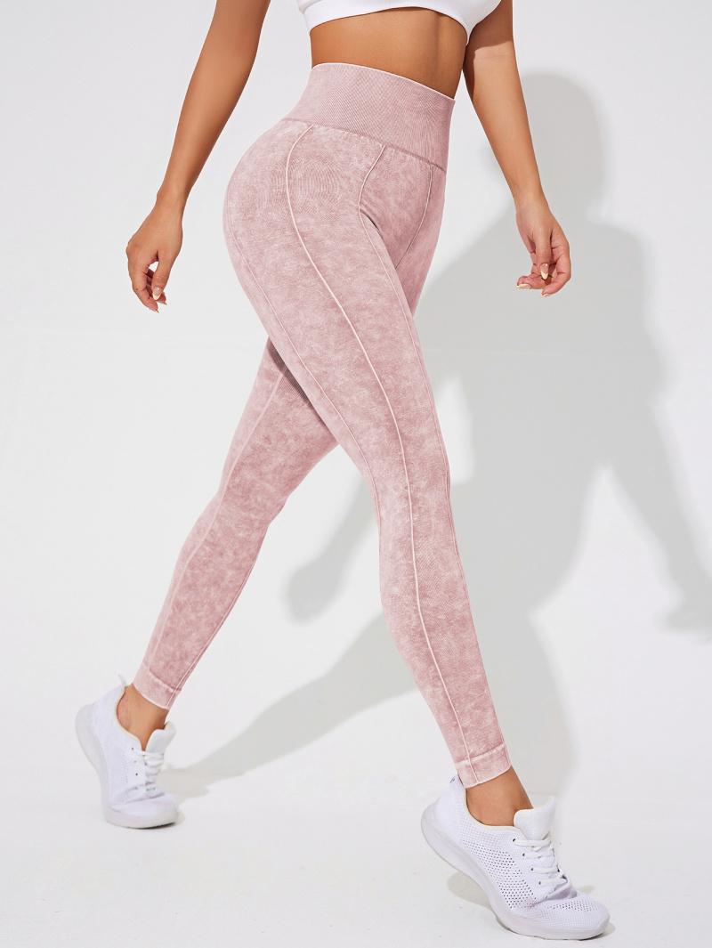 Women's High Waist Seamless Spring and Summer Leggings-Slim Leggings, Comfortable and Breathable Plastic Sportswear, Spring and Summer Sports Yoga & an Ideal Choice for Casual Wear, It is a Must-Have Spring & Summer Clothes for Women.
