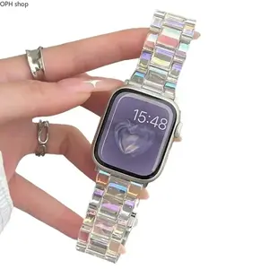 Fashion Adjustable Lightweight Milanese Mesh Watch Band Unisex Stylish Replacement Strap For Daily Casual Sports Wear (Band Only, Watch Not Included)