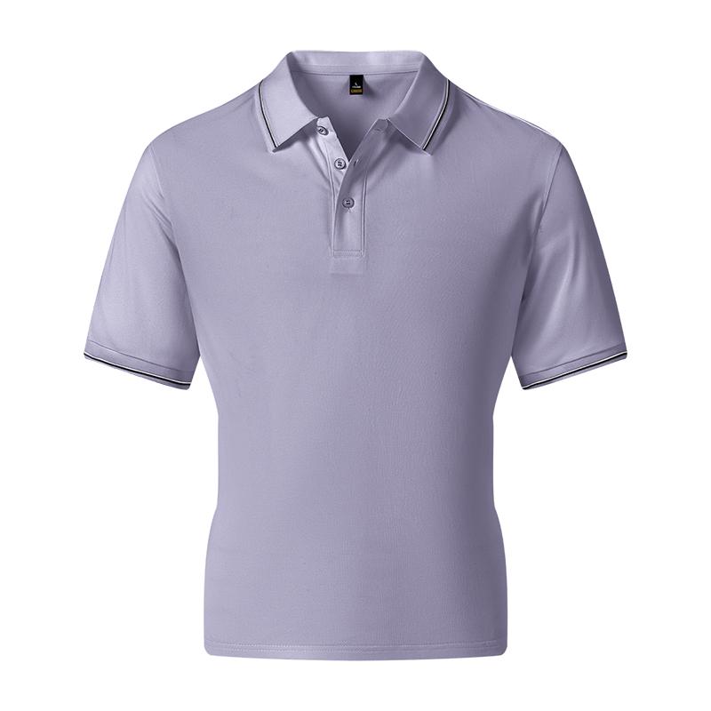 Men's Polo Shirt – Soft and breathable short-sleeved polo shirt, comfortable and casual fit, classic collared shirt, suitable for work, golf, and everyday wear.