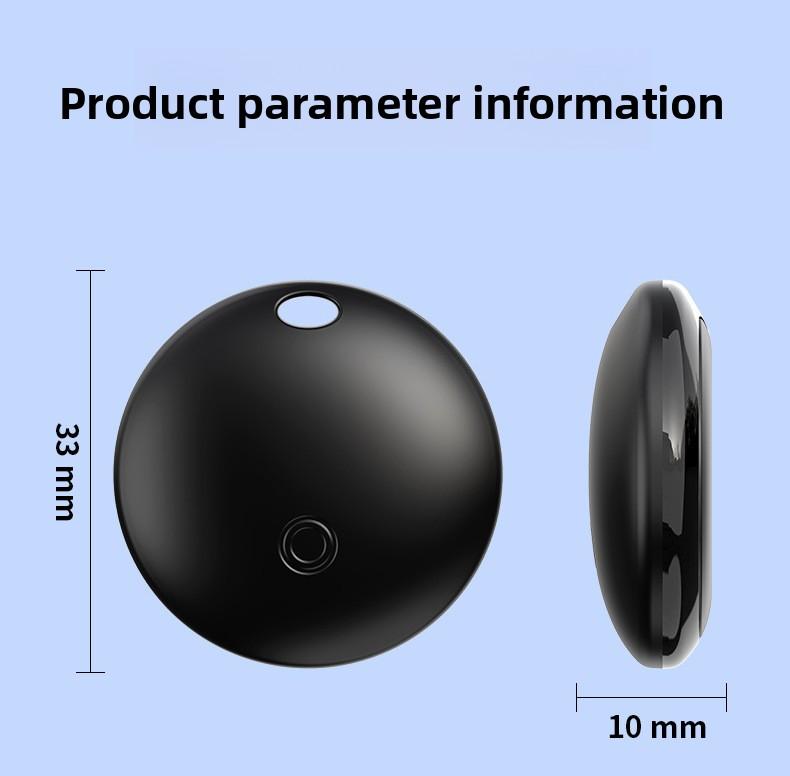 Ultra-Thin Smart AirTag GPS Tracker with Wireless Charging & IPX6 Waterproof, Reliable Anti-Lost Device for Keys Bags Wallets Luggage Pets Kids