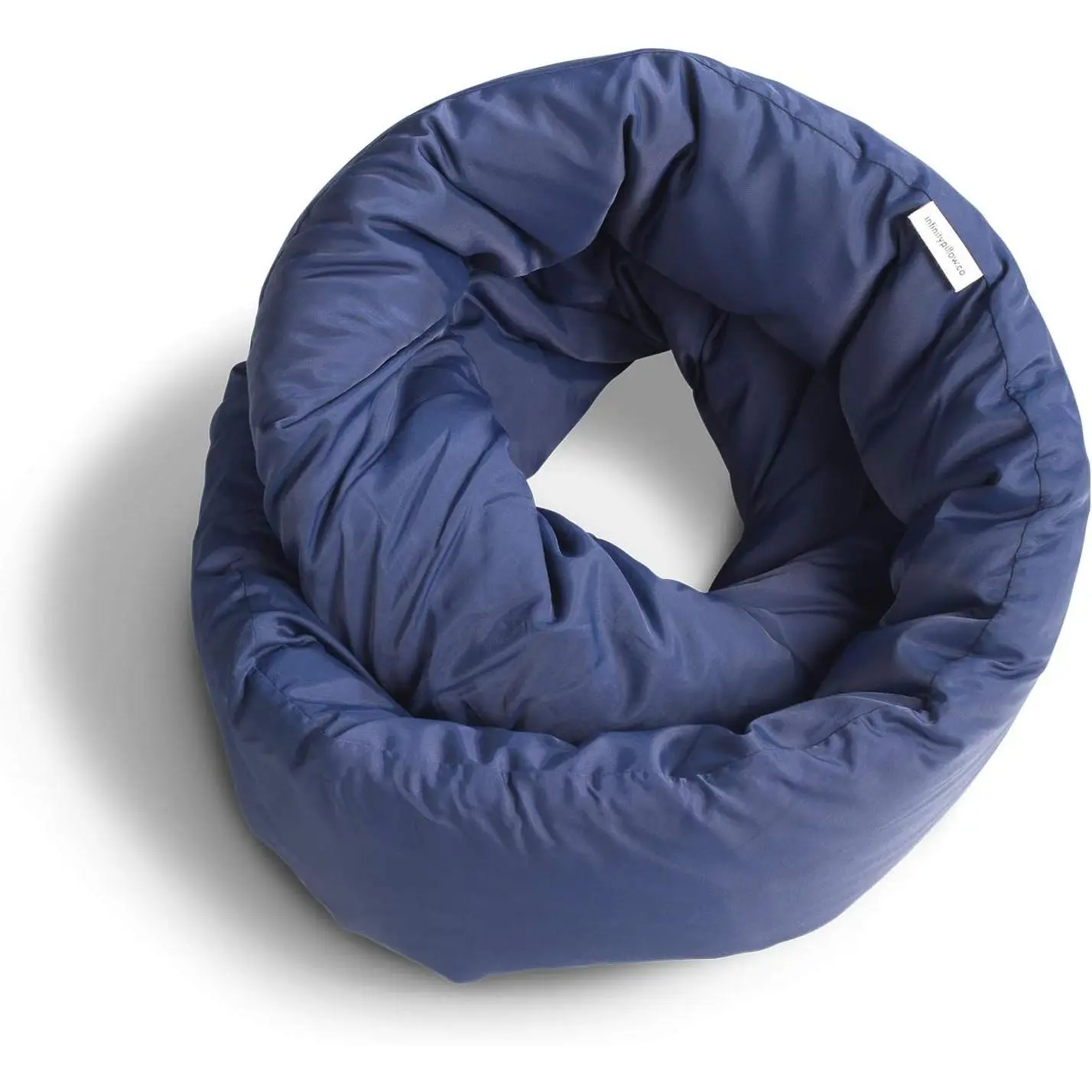 Infinity Pillow - Home Travel Soft Neck Scarf Support Sleep (Navy)