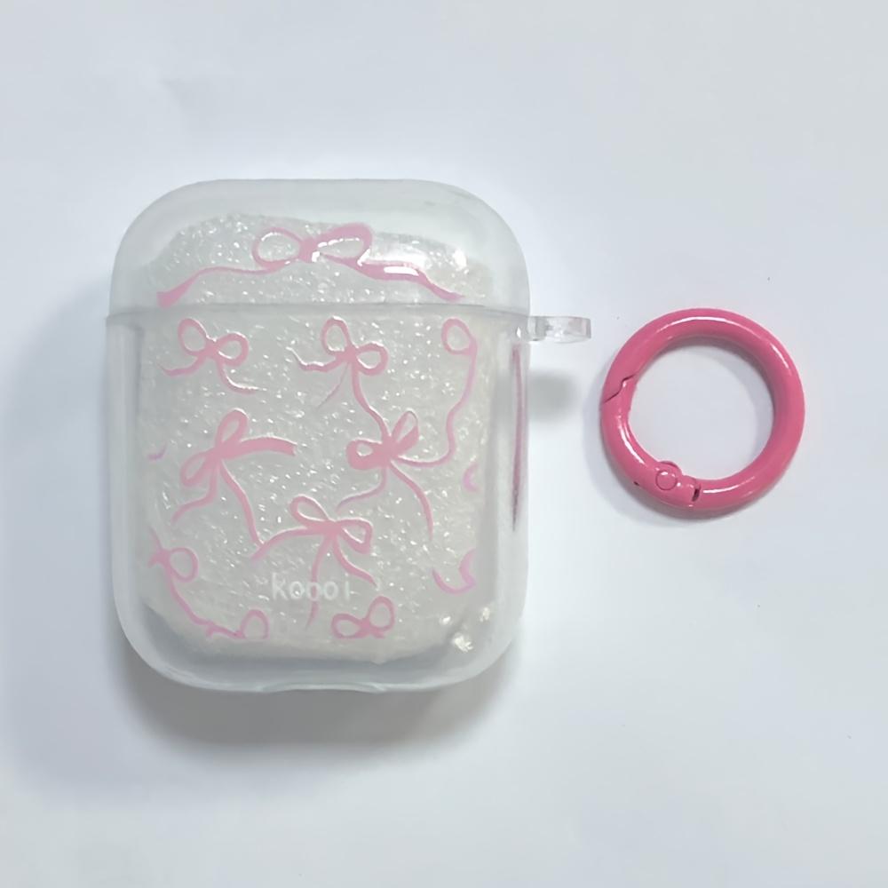 Pink Bow-Shaped Protective Case for Apple for airpods, Designed to Prevent Scratches And Impacts