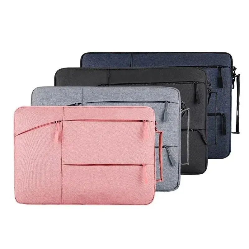 Portable Laptop Bag 12 13 14 15 15.6 16 Inch Laptop Waterproof Sleeve For Macbook Huawei Lenovo Laptop Case Notebook Accessories
