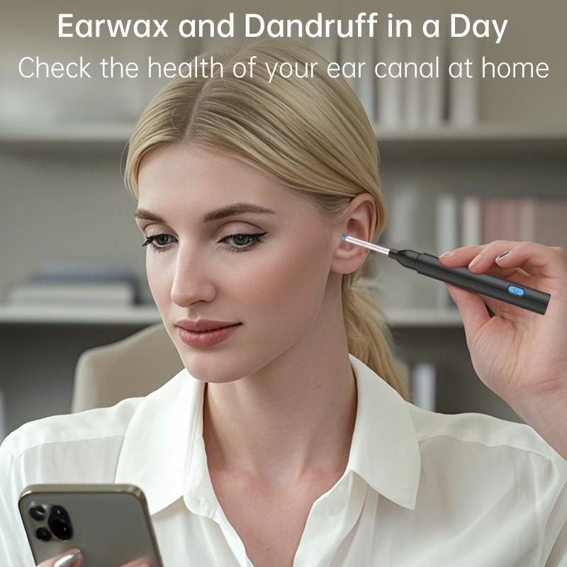 Wireless Smart Video Ear Scoop, Luminous Ear Picker, Professional HD Visual Ear Picker, Home Set Cleaning Ear Cleaner Visual