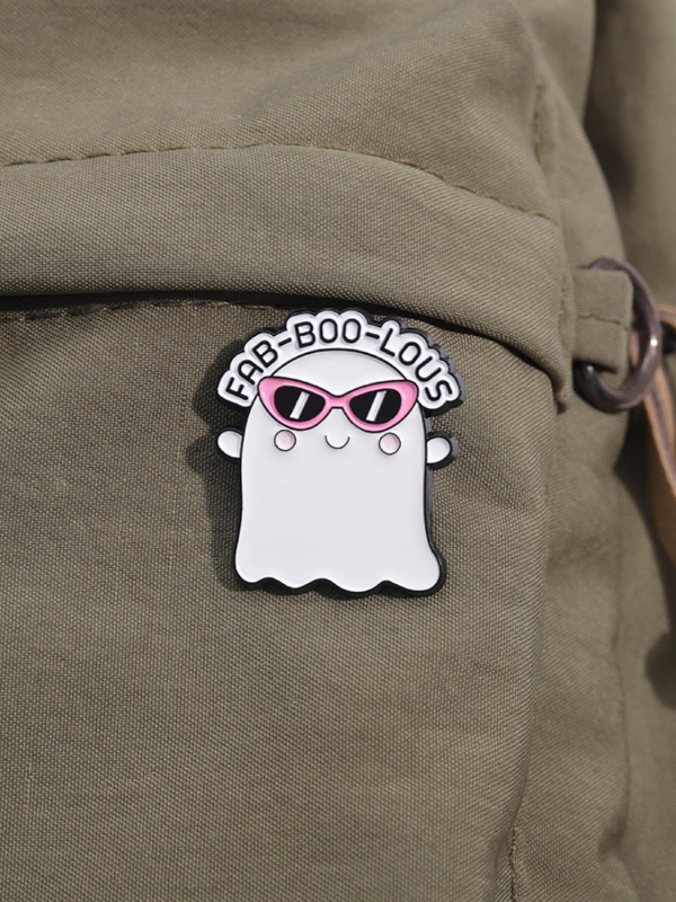Cute Cartoon Ghost Design Brooch, 7 Counts/set Novelty Badge for Clothes Hat Pin, Fashion All-match Kawaii Accessories As Gift for Women & Men