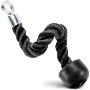 Single Grip Tricep Rope with  Machine Attachment