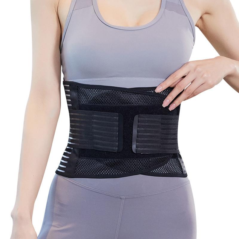 Back Brace for Men and Women, Anti Skid Mesh Adjustable Back Lumbar Waist Support Belt Lower for Back Pain Relief