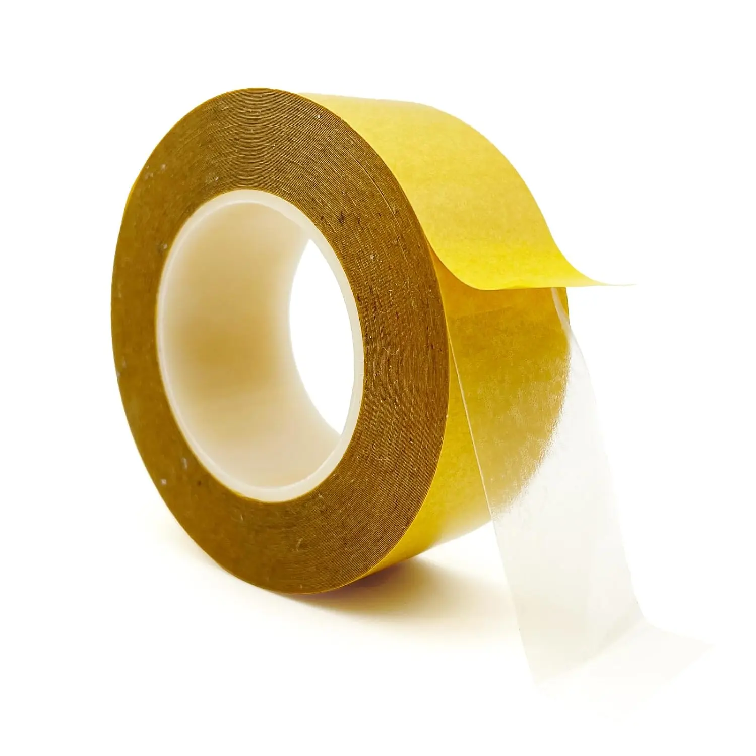 Double Side Tape, 1" x 66ft Ultra-Thin Clear Two Sided Tape |  Adhesive Heavy Duty Mounting Tape for Arts & Crafts, Fix Carpet, Clothes, Woodworking, Photos, Scrapbook