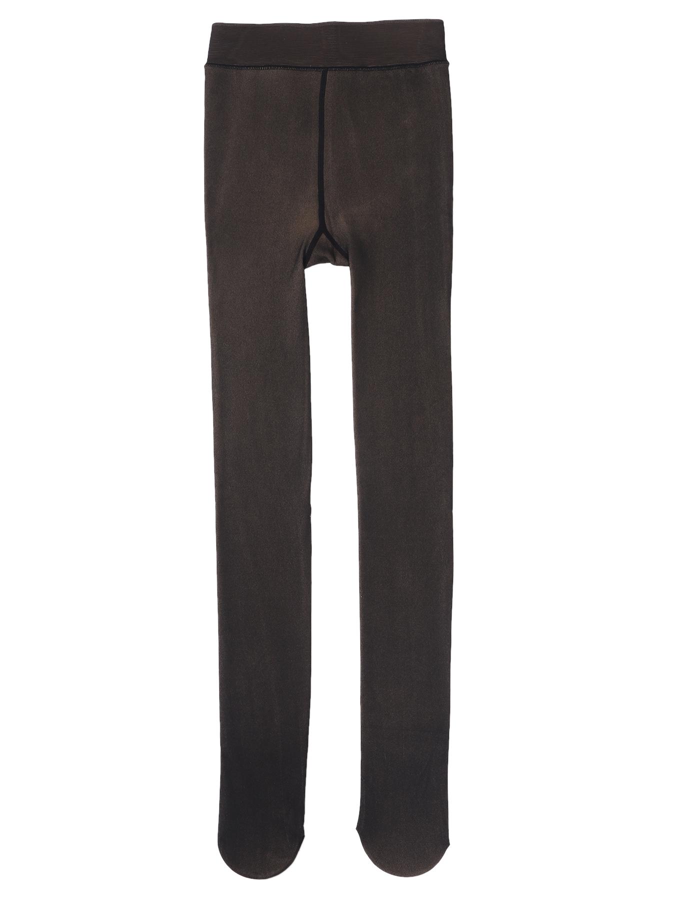 Women's Solid Color Thermal Lined Tights, Casual Comfy High Stretch Warm Pantyhose for Daily Wear, Ladies Tights for Fall & Winter