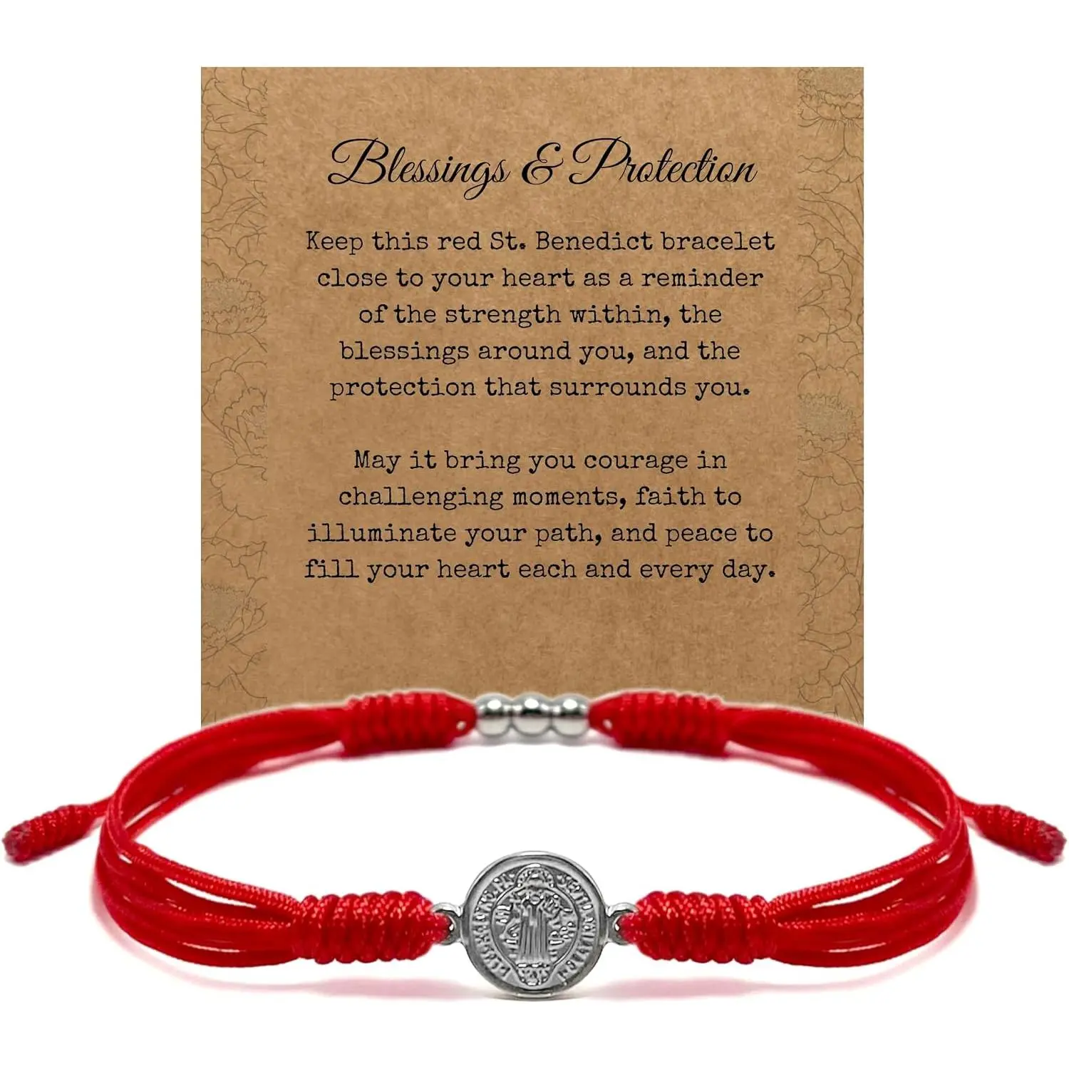 Red Religious  Multiple Color Bracelet, Lucky and Protection String, Inspirational Kabbalah String Of Fate, Surfer Adjustable for Men, Women, Friendship, ,
