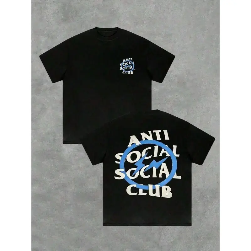 Graphic 1pcs Men's% Cotton Tee Cool Double Sided Digital Printed 180g Shirt Casual Daily Wear Short Sleeve Crew Neck Tee