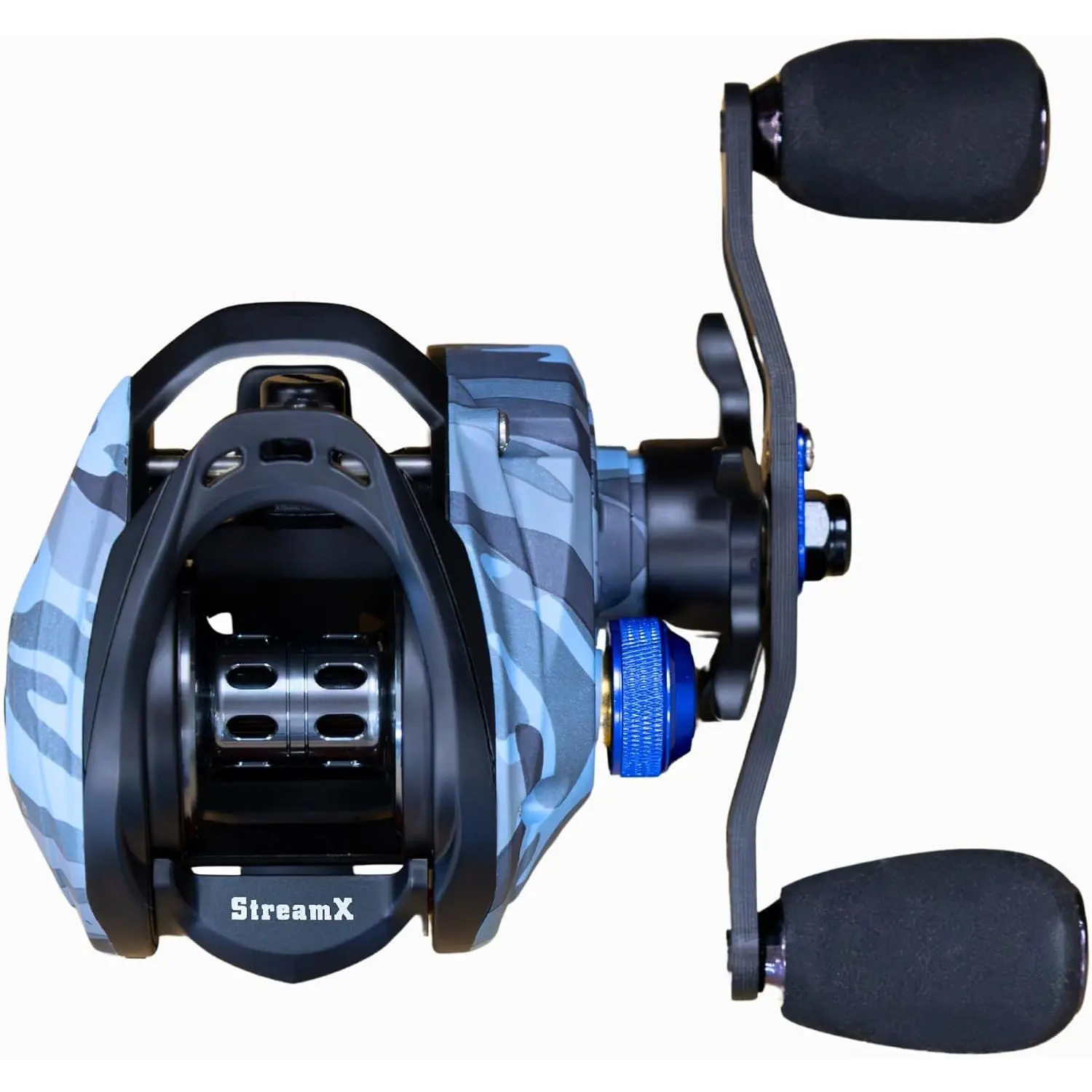 StreamX Baitcasting Reel, 7.5:1  Baitcaster with 7+1 Bearings,   System and Smooth Drag for Bass and Freshwater Fishing