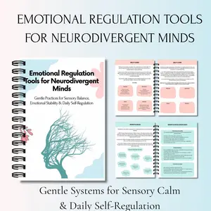 Emotional Regulation Tools for Neurodivergent Minds, Coil Emotional Regulation Handbook, Essential Guide for Managing Emotions