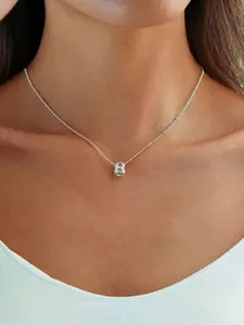 A-Z Letter Necklace – 18K Gold-Plated Stainless Steel – Personalized Initial Necklace for Women – Ideal Gift for Mother's Day, Back-to-School, Teacher's Day, or Christmas