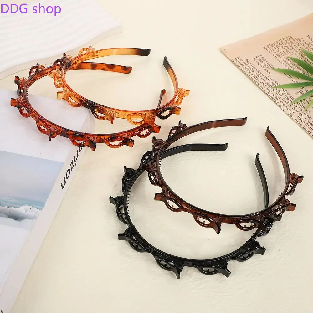 Simple Octopus Hair Braiding Headband, All-in-One Bangs & Flyaways Fixing Tool, Fashionable Hairband for Daily Use