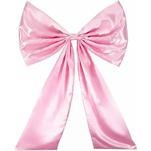 Giant Large Satin Ribbon Bow,25x40inch,Pink Big Giant Bow for Coquette Room Decor,Wedding Birthday Party Backdrop Wall Christmas Tree Decoration (Pink)fidget toys