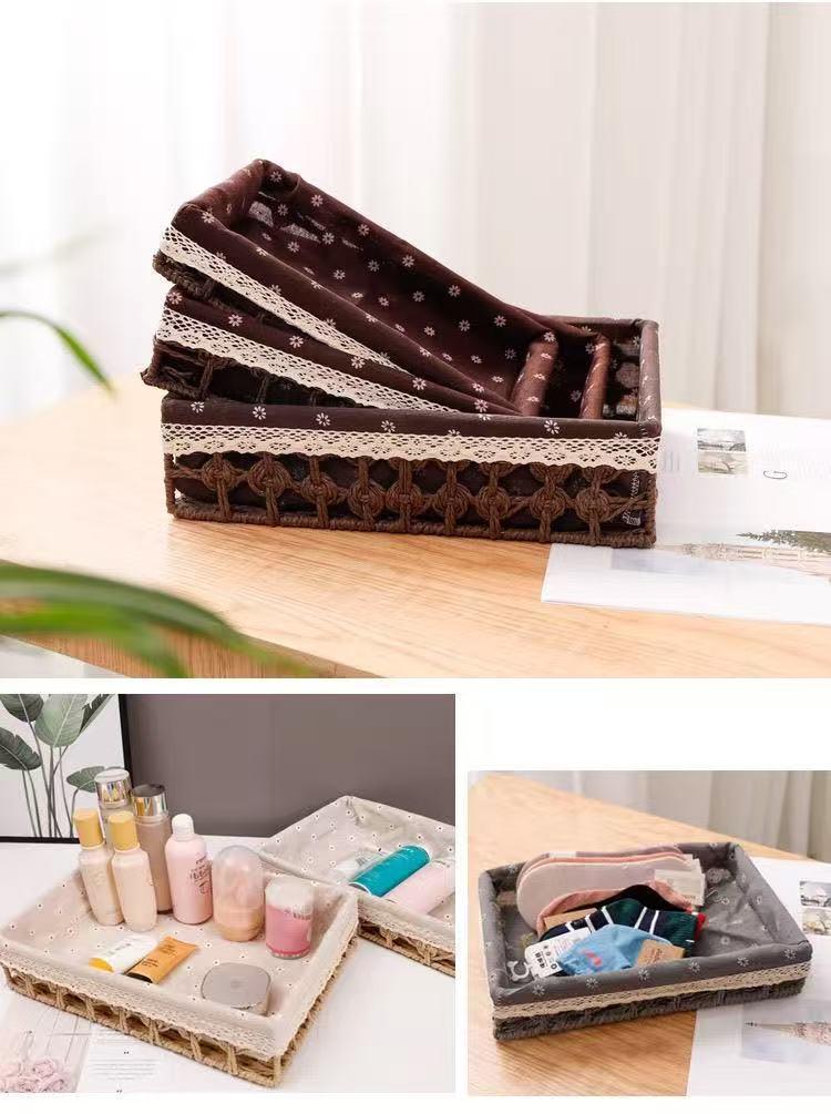 Jewelry storage, stall display, desktop storage box, storage basket, toy and key organizer, living room storage basket