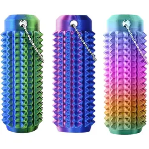 3PC Little Ouchies Fidget Toys Adults, Pain Stim Fidget Anxiety Relief for Anxiety and Stress Reduction,Portable Travel Stress Relief Spiky Fidget Keychain