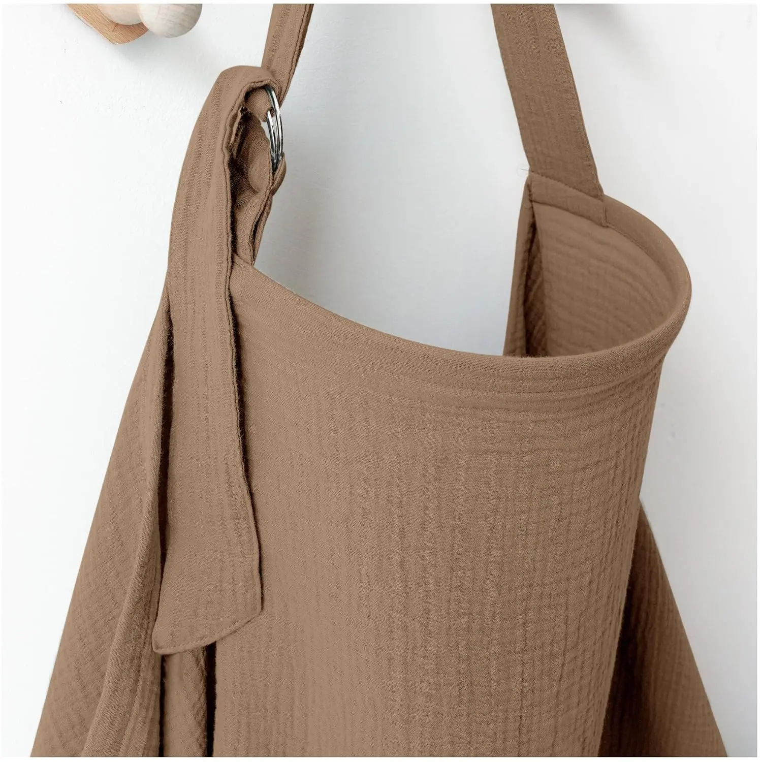 Nursing Covers  Breastfeeding, Privacy Breast Feeding Cover with Arch Neckline  Mom and Baby, Breathable 100% Cotton Nursing Apron Multi-use Stroller Cover New model