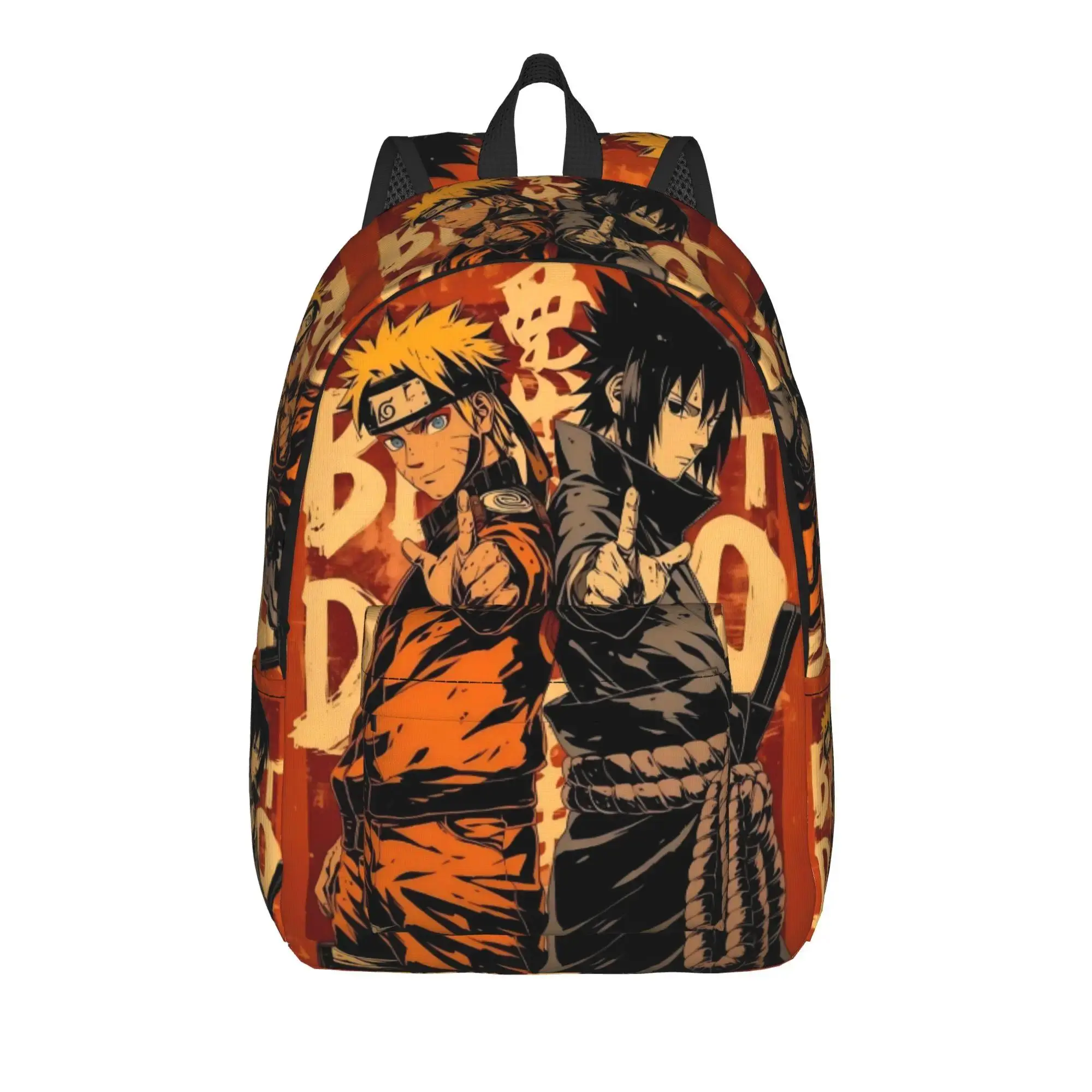 Fashion Ninja anime comic Backpack  Mochilas Harajuku Design Office Work Retro Washable Rucksack