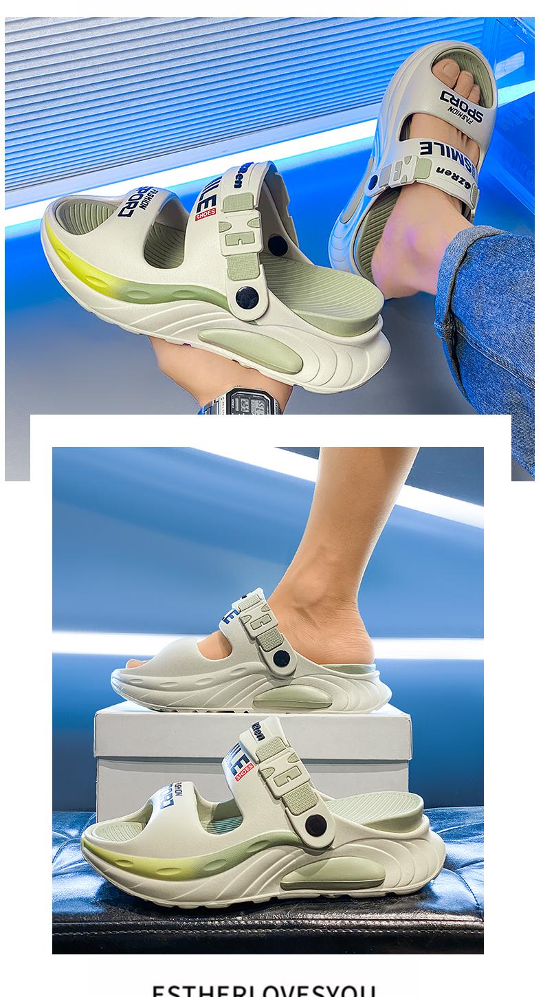 2-in-1 Clog & Slide |     Adjustable Strap for Men & Women |     Beach to Street