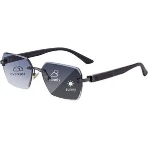 Photochromic Glasses for Men&Women(98433) | UV400 Clear to Dark With Lightness