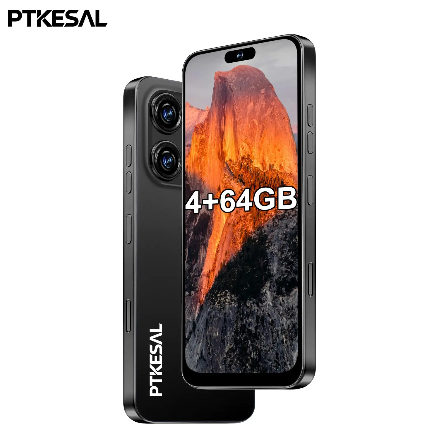 Ptkesal-16 Pro Max Global Unlocked 4g Smartphone, 6.93-Inch Screen, 4+64GB Memory, 4100mah Battery, Android 10.0, Dual Sim, Face & Fingerprint Unlock