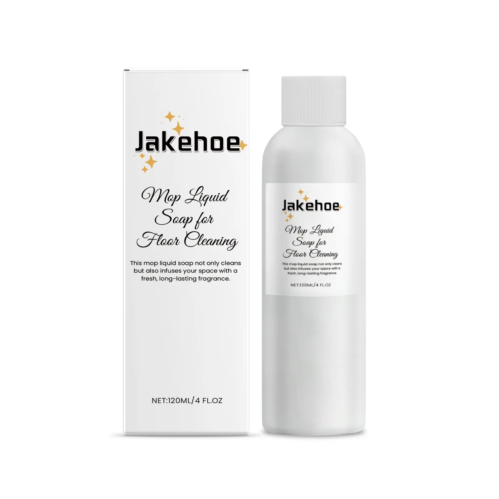 Jakehoe Mopping Cleaner Household Floor Tile Cleaning Brightening Stain Removal Polishing Mopping Cleaner