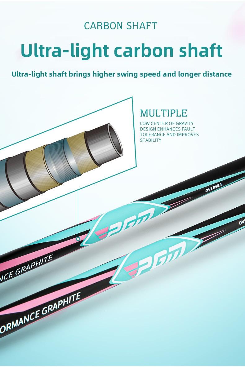 PGM Golf Woods – Single Driver (No.1 Wood) – Men's/Women's Right-Handed – Hot-Selling Golf Club