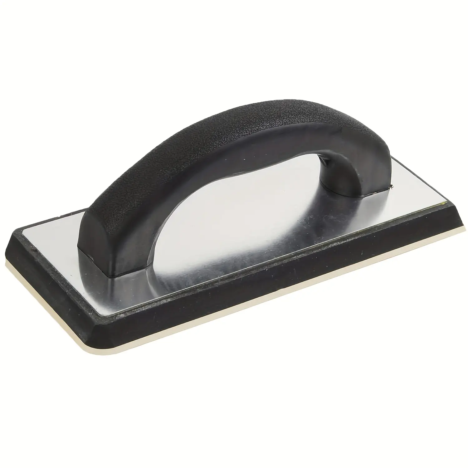 Black Non-Stick Rubber Grout Float, Epoxy Grout Spreading Trowel Tile Caulk Scraper, Molded Rubber Finishing Tool for Ceramic Floor Wall Tile Grouting Construction DIY