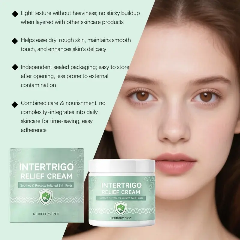 100g Dry Skin Repair Day Cream - Soothing Moisturizer with Heavy Moisture, Deep Hydration, Firming Glow, Barrier Protection, Nourishing, Smoothing Brightening Effects, Storage, Cleansing