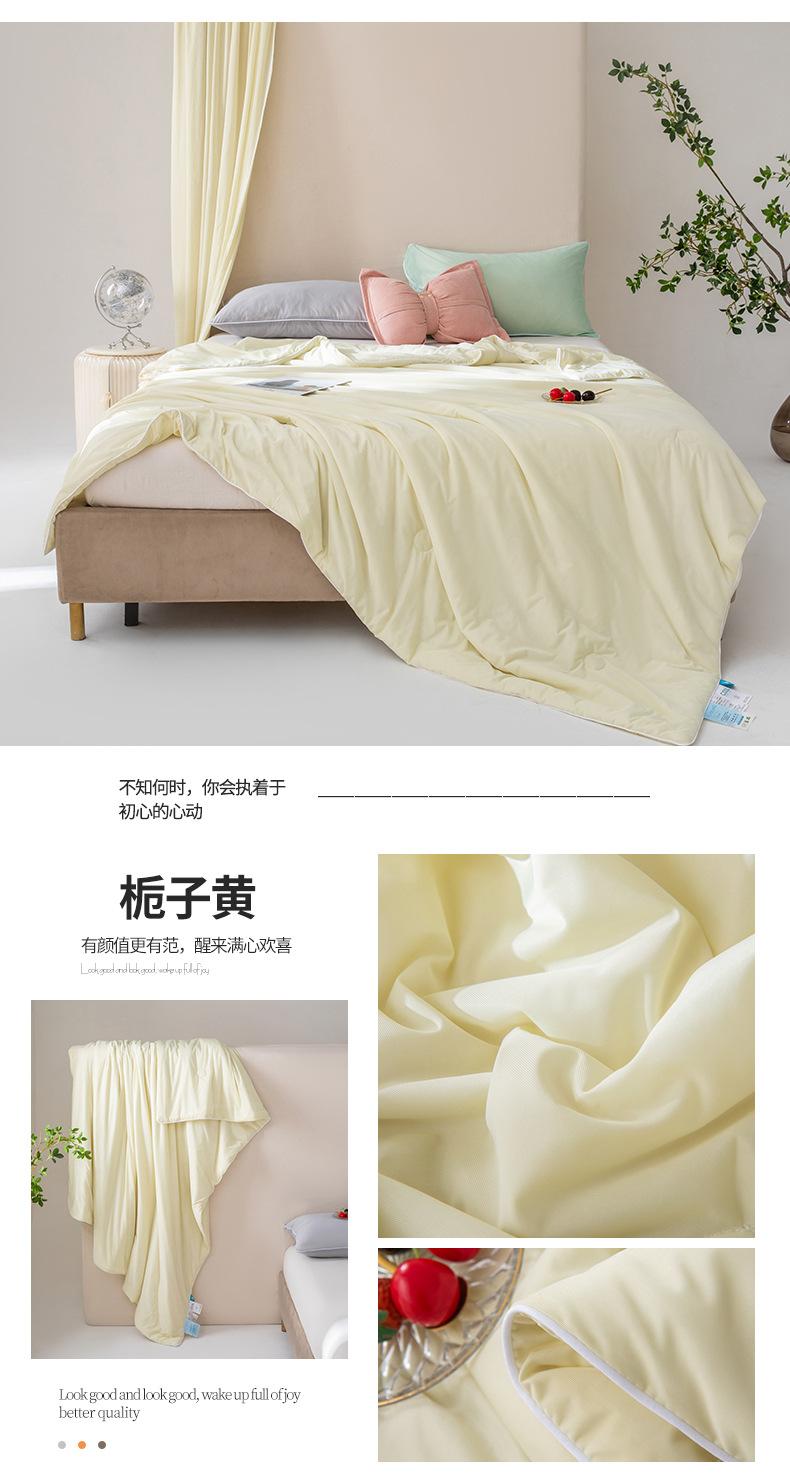 Ice Cream Is Cool, Silk Is Cool In Summer, Quilt Is Solid In Summer And Air-Conditioned Quilt Can Be Machine-Washed, Thin Ice Quilt In Summer.