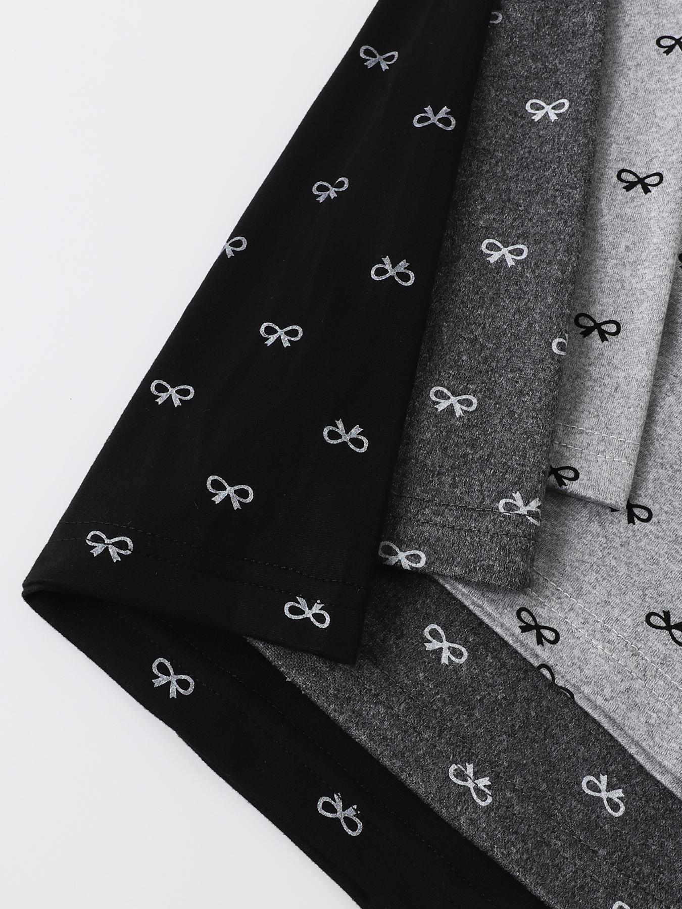 【Plus Size】 All Over Bow Print Pajama Shorts, Casual Comfy Sleep Shorts for Women, Women's Sleepwear for All Seasons, Loungewear, Pjs